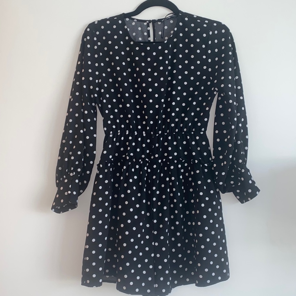 ZARA POLKA DOT ROMPER